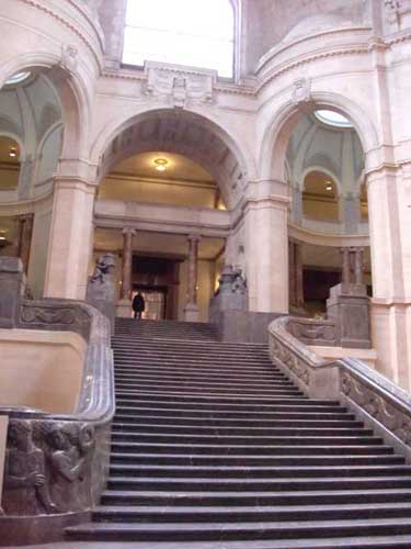 The grand staircase