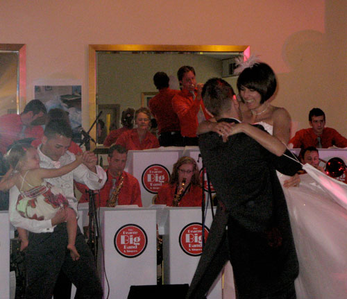 The band playing at a recent wedding The band playing at a recent wedding