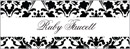 Flockamania wedding stationery place card