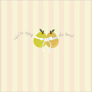 Tying the Knot wedding stationery invitation