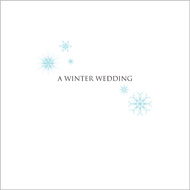 Winter Wonderland wedding stationery invitation