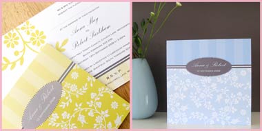 Harmony wedding stationery invitation