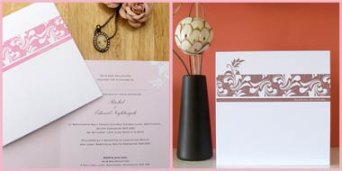 Millie wedding stationery invitation
