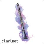 Clarinet - Pen & Ink